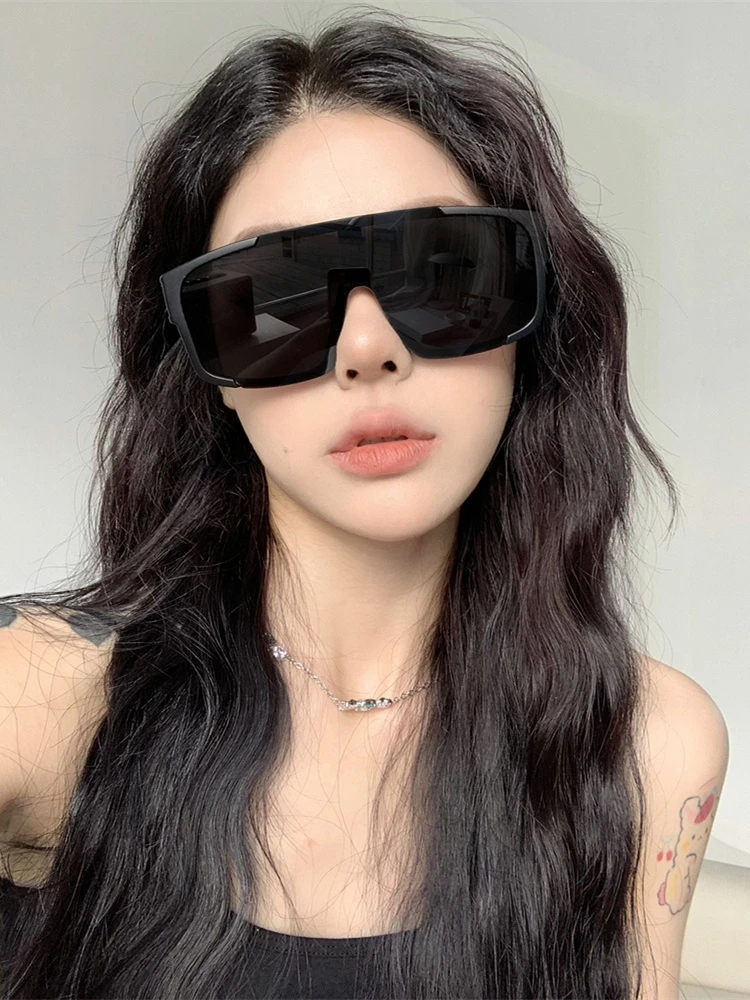 超大框户外骑行眼镜近视套镜自行车登山运动太阳镜防风护目镜套装