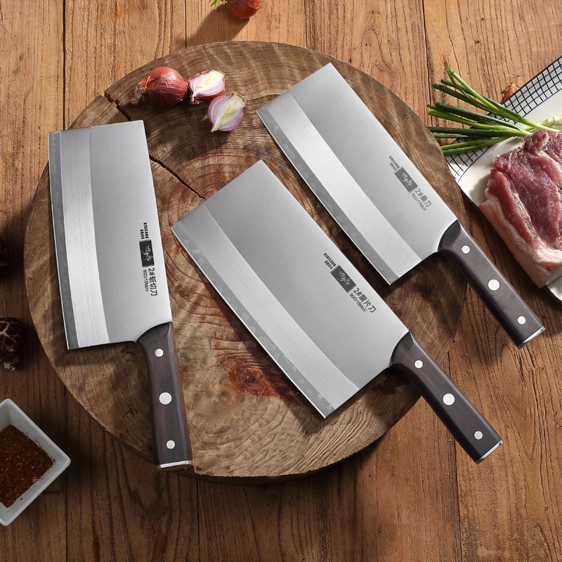 四夕郎御品系列商用家用菜刀厨片刀斩切刀桑刀厨师专用刀锋利剁骨