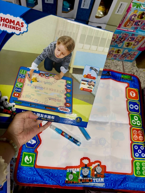 儿童神奇水画布清水画画反复涂鸦彩色水画毯