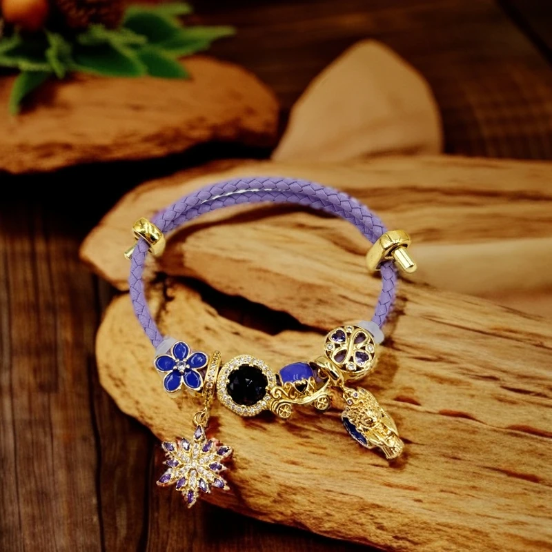 浪漫雪花高端轻奢时尚手链