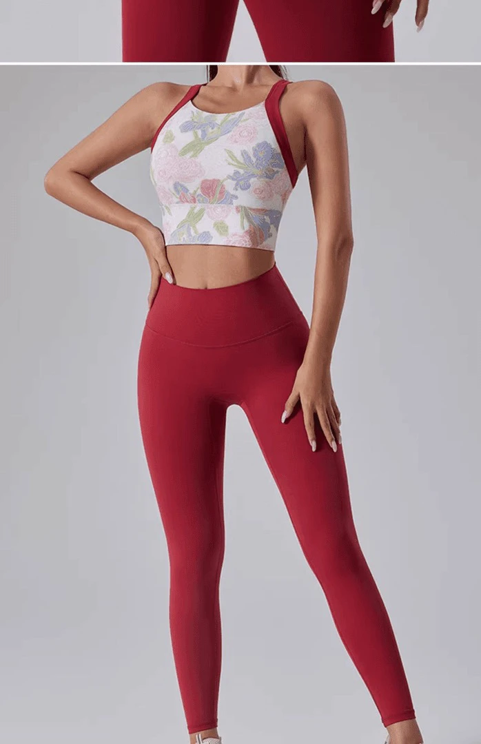 瑜伽服链接健身高腰