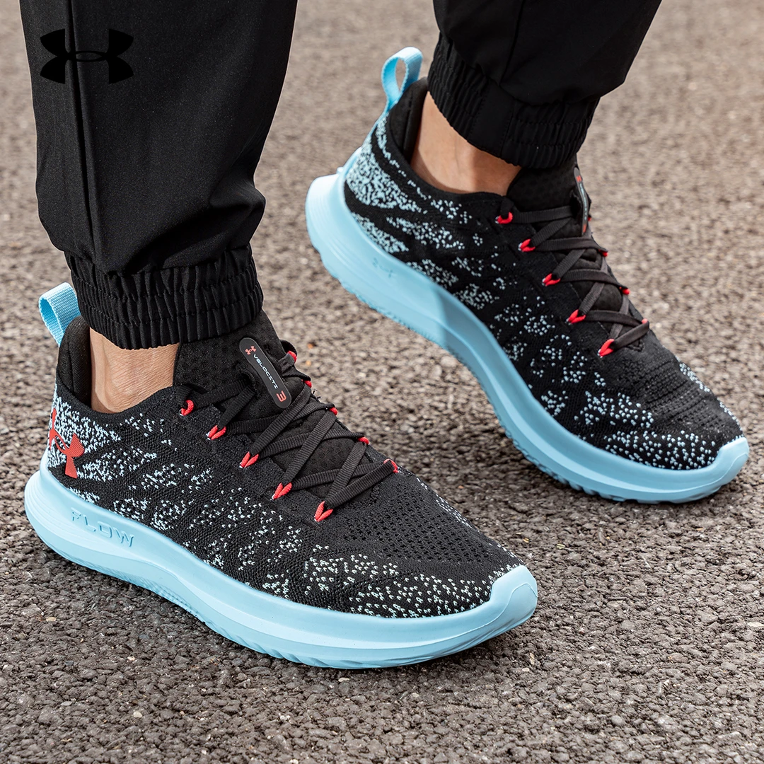 安德玛官方正品Velociti 3男士跑鞋网面舒适轻便减震运动跑步鞋男