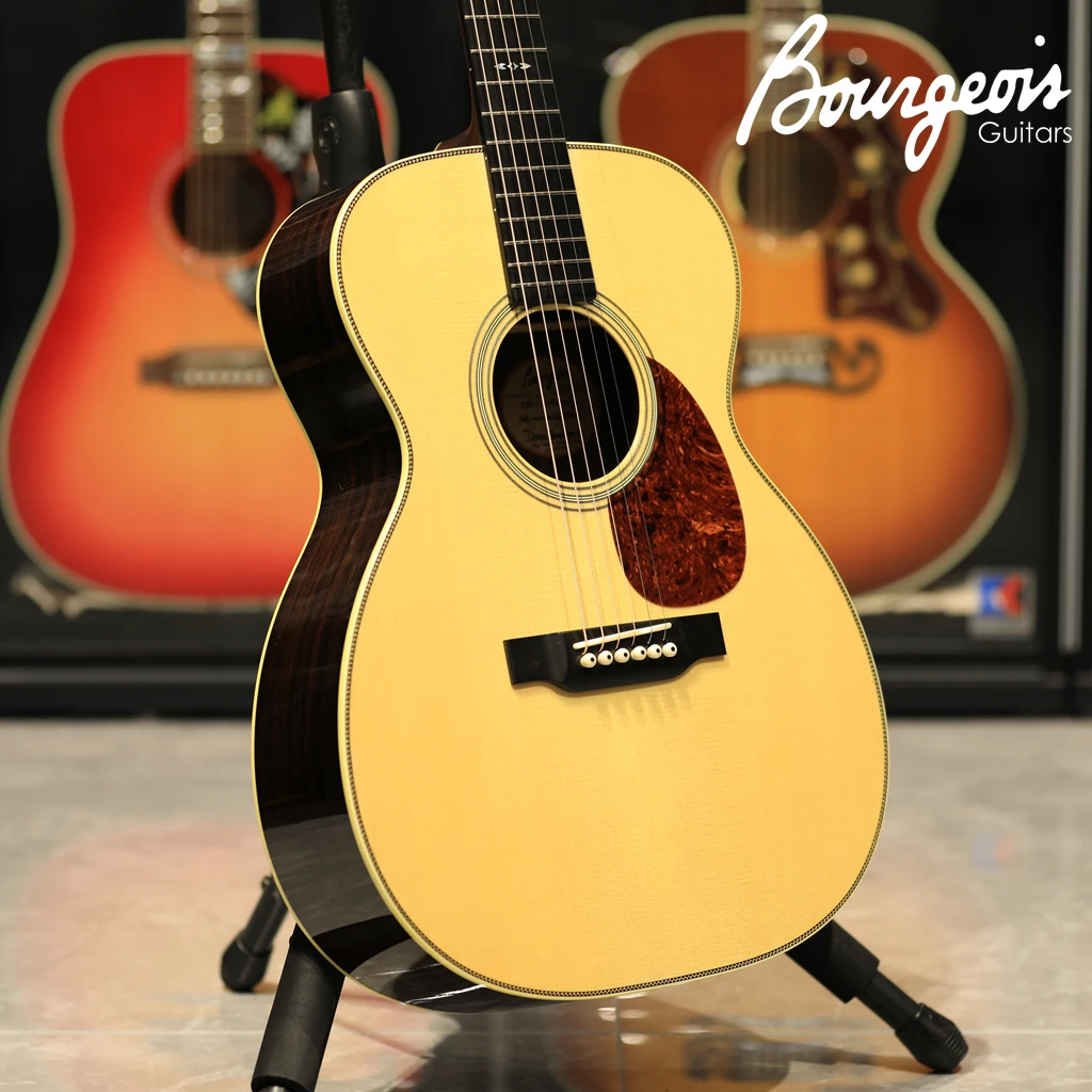 Bourgeois 宝时华 H/S Heirloom Vintage OM 美产手工 民谣木吉他
