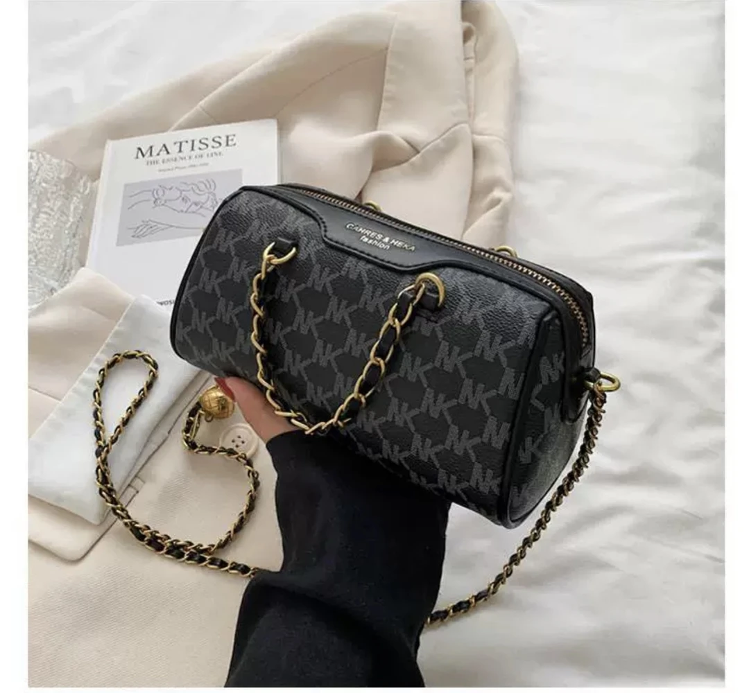 【思寒推荐】时尚百搭女士经典包高档黑色潮流单肩气质包斜跨个性