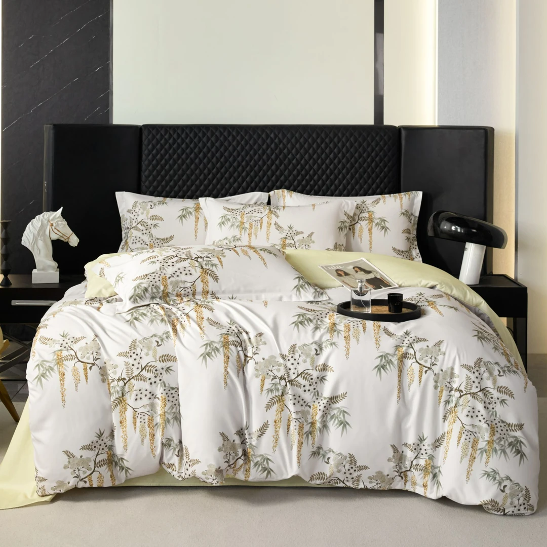 2025新款加厚磨毛铂金绵活性印染四件套A