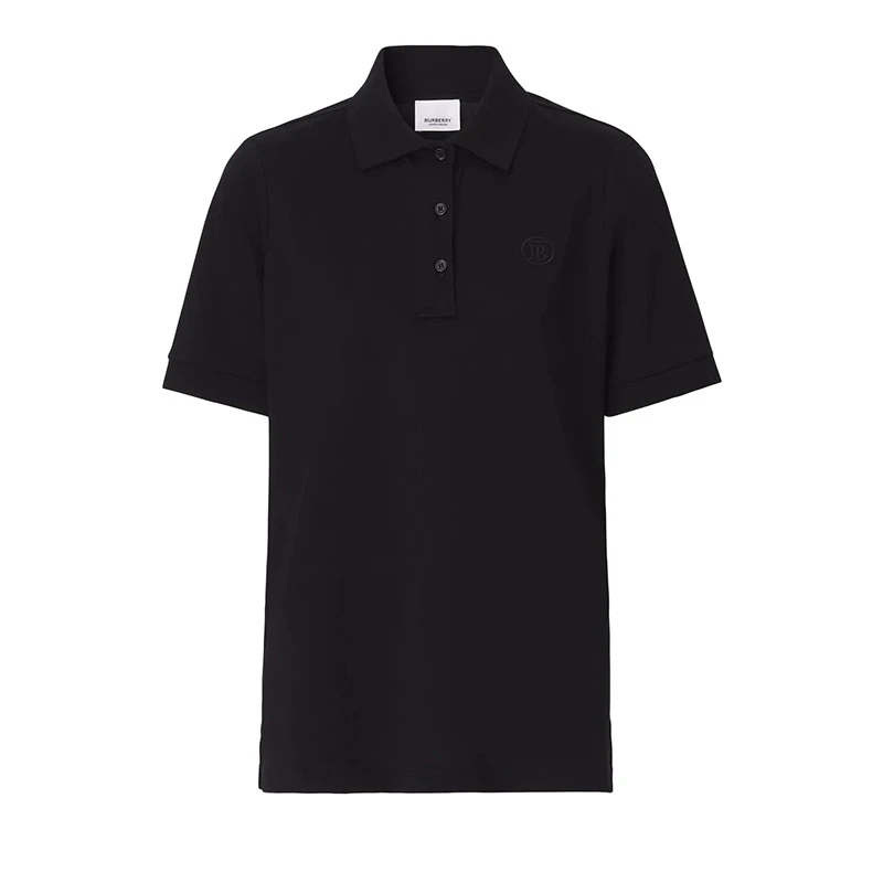 BURBERRY/博柏利巴宝莉全新未使用夏季女士刺绣纯棉POLO衫8049381