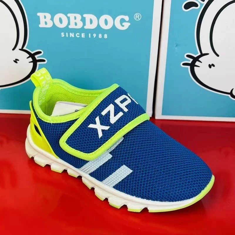 春季运动单鞋正版超轻薄幼儿园学生版一脚蹬女孩子男宝鞋略微瑕疵