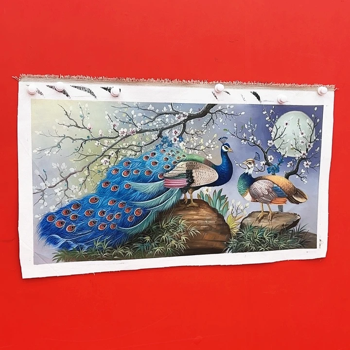 绘画二郎老师真迹作品