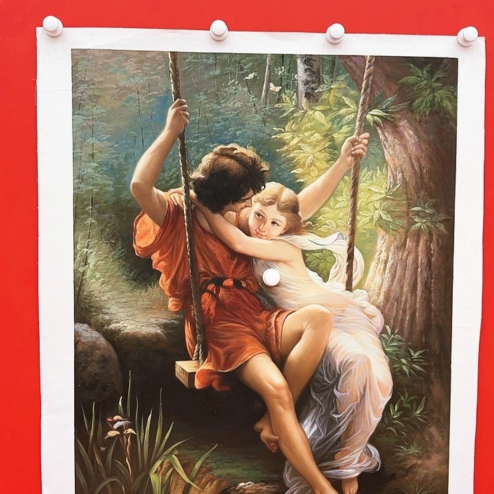 绘画二郎老师真迹