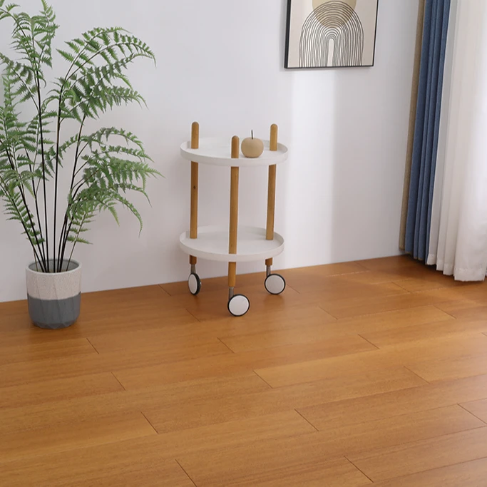 大居番龙眼木纹纯实木锁扣地板S669#A级柚木色可用于地暖环境全包