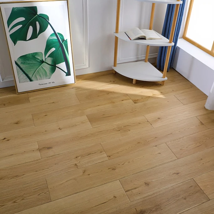 橡木纯实木地板92# 橡木原木色小节  俄罗斯进口原木 包邮包辅料