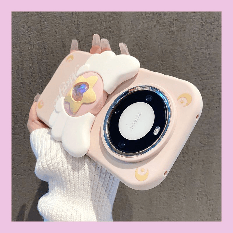 少女心蝴蝶华为mate60pro手机壳p60pro挂绳新款mate50e/40pro防摔