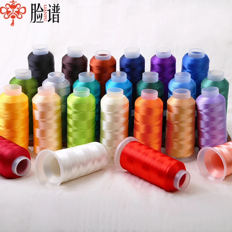 LIANPU/脸谱垂直流苏线150D2股线DIY手工穗子线电脑绣花线缠花线