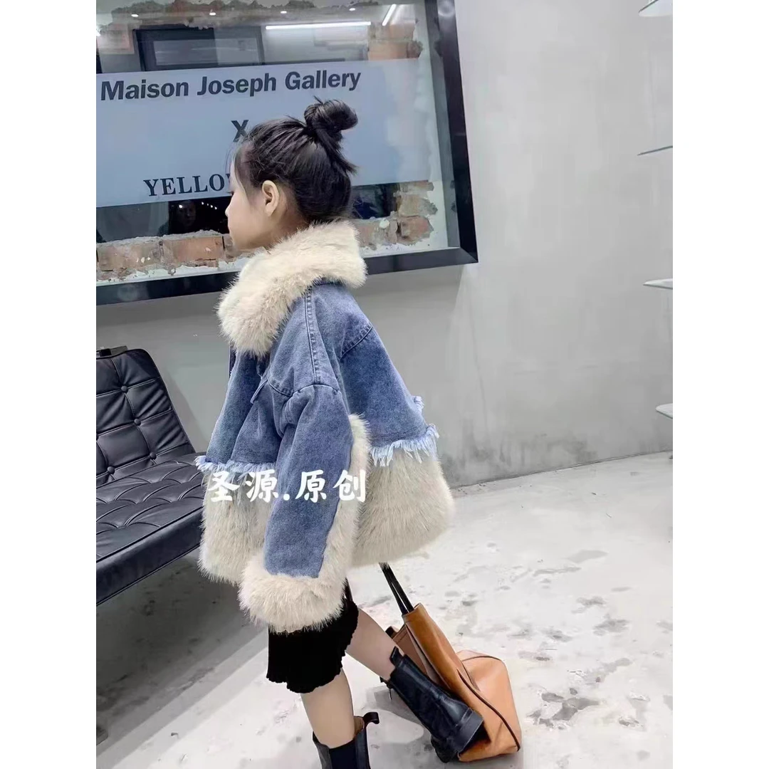 孤品0120号女童潮款冬款棉衣外套