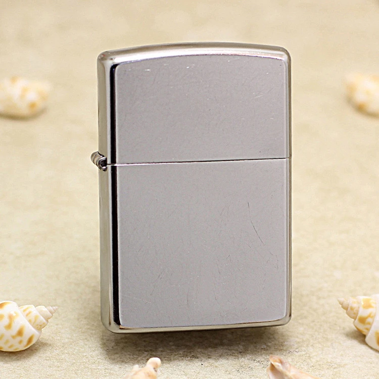 ZIPPO打火机 207光板 煤油打火机【小张10】 送礼物 MBJ1