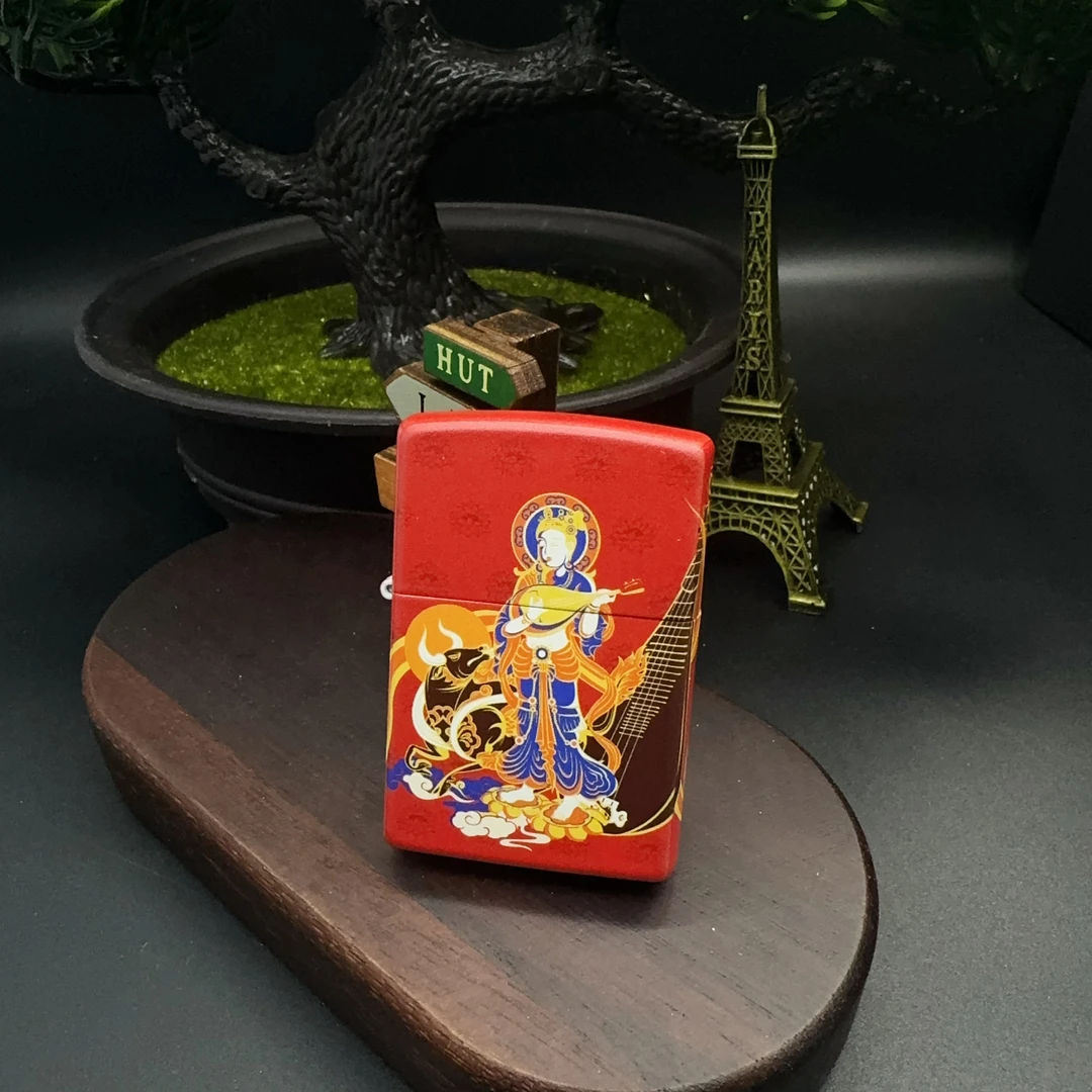 ZIPPO打火机 LOT-0128 敦煌博物馆佛音流转 煤油打火机 MBJ1