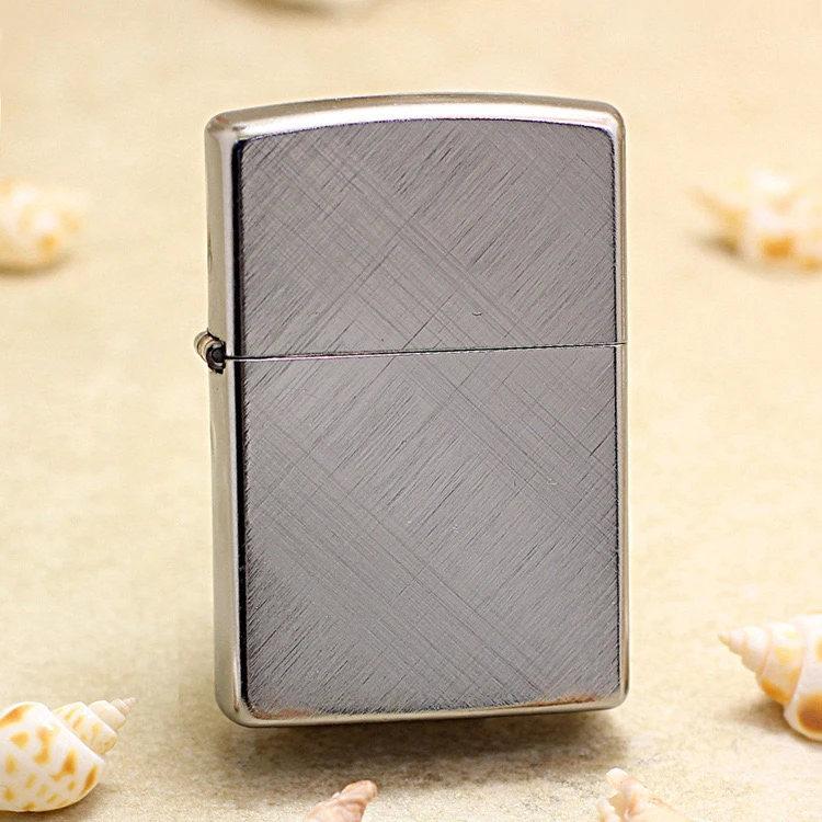 ZIPPO打火机 斜纹拉丝 28182 煤油打火机 MBJ1