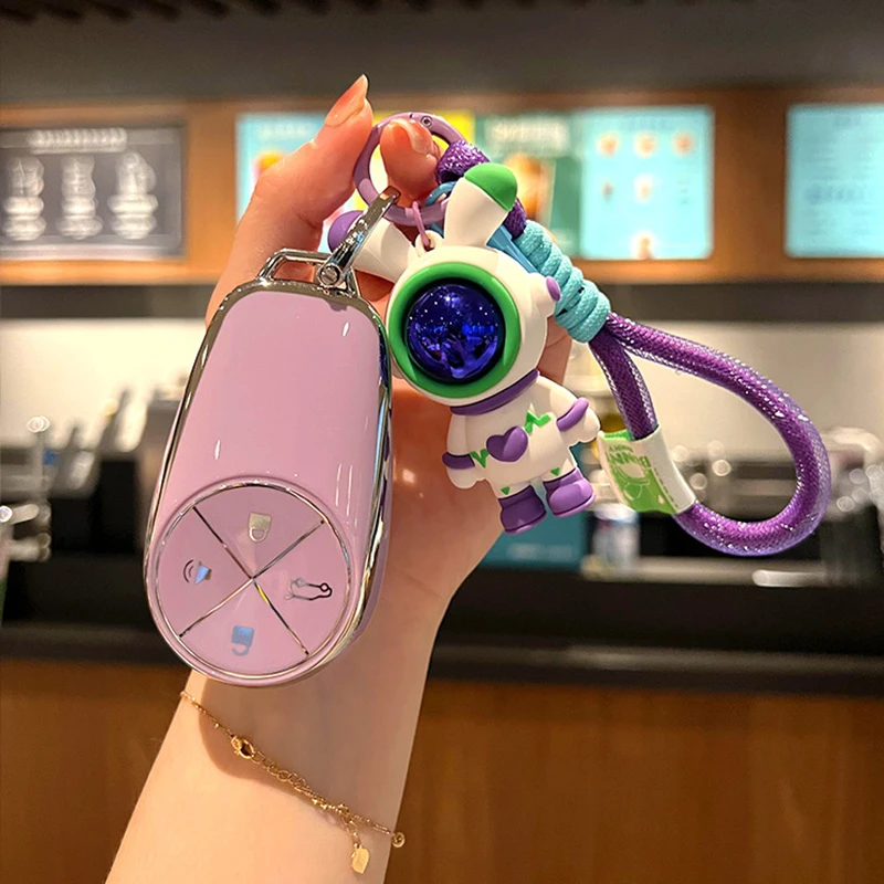 适用蔚来es6钥匙套2022款ec6 es8 es7 et5可爱个性车钥匙包壳扣女