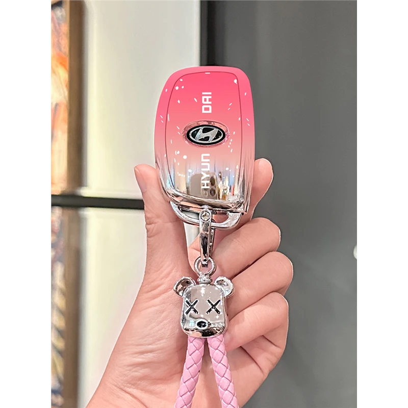 现代ix35钥匙套朗动名图伊兰特瑞纳悦动车胜达悦纳索纳塔八菲斯塔