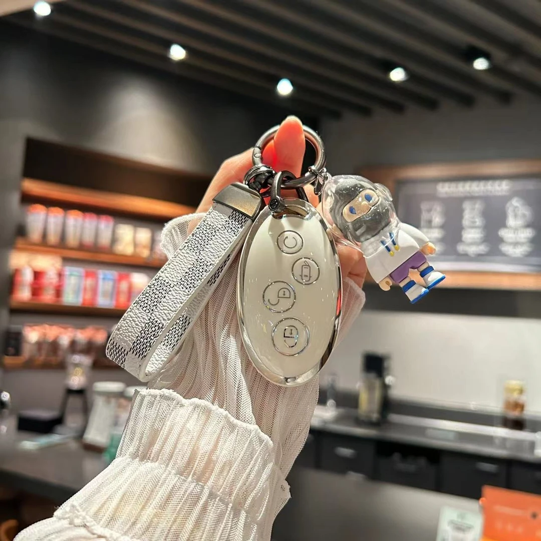 适用比亚迪元汽车钥匙套S7宋plusdmi秦Pro包壳扣用品高档男女专用