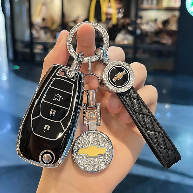 适用于雪佛兰科沃兹钥匙套男士女士高档全包可爱卡通专用壳扣高端