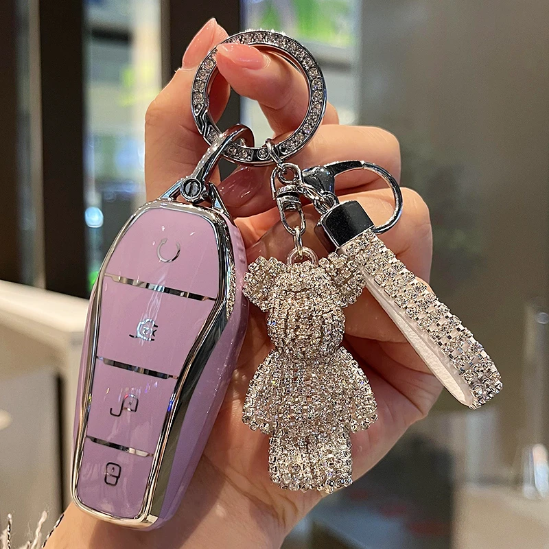 2023款比亚迪海鸥专用钥匙套男士女士高档全包可爱卡通男女壳海欧