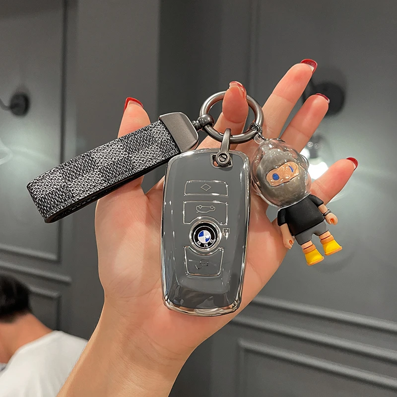 宝马3系gt钥匙套5系1系X1三X3五X5车320li壳530老款4系专用男女扣