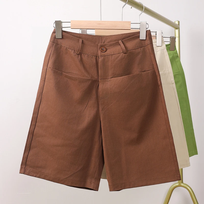 百搭简约高端大气上档次女装西装短裤2026夏季新款流行时尚休闲裤