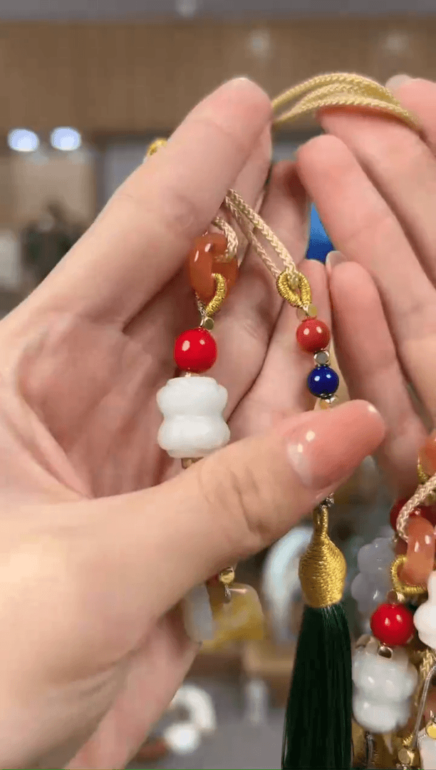 【闪购商品】翡翠i143-未镶嵌手机挂