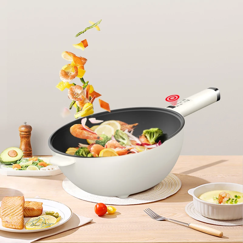 澳柯玛热红点电炒锅5L大容量不粘锅AHG-50PD1