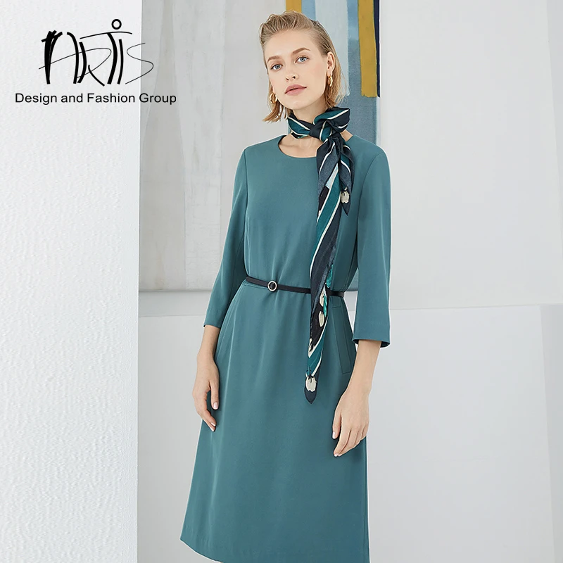 ARTIS女装 简约收腰连衣裙AR4917022-033