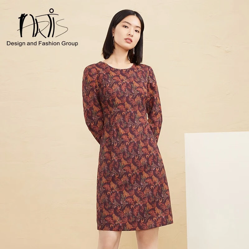 ARTIS女装 羊毛收腰连衣裙AR5317050-194