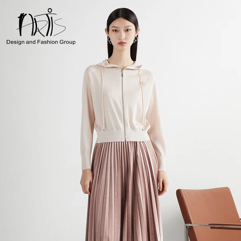 ARTIS女装 连帽针织开衫AR5321004-005