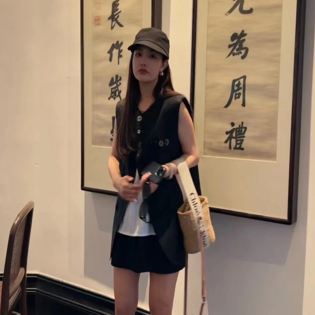 高定欧货重工西装马甲6061