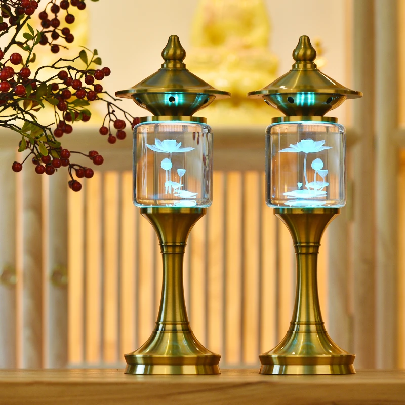 LED七彩灯财灯客厅桌面摆件