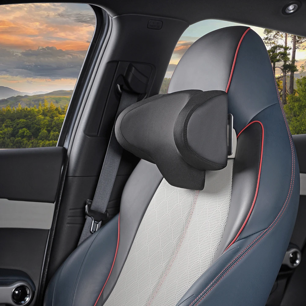驾享适用于比亚迪护卫舰07专车专用可调节机械头枕汽车护颈枕