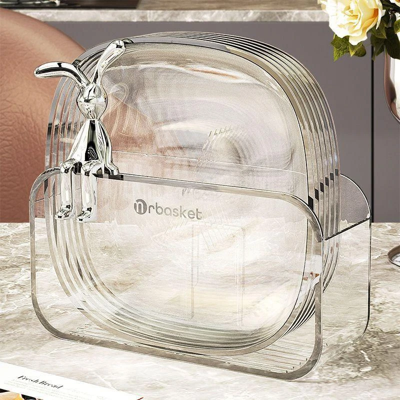 家用吐骨碟高颜值餐桌垃圾骨头盘子装水果零食干果小吃桌面小菜碟