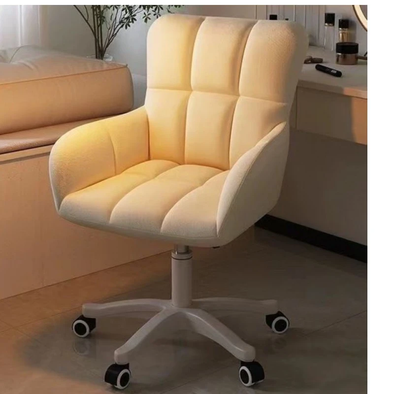 家用靠背电脑椅子女生卧室化妆椅舒适座椅可升降转椅学习宿舍椅子