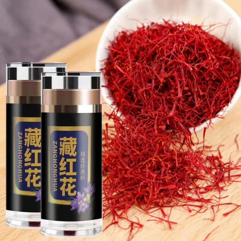 伊朗原产藏红花头茬精选优质红色藏红花凤尾花香浓郁
