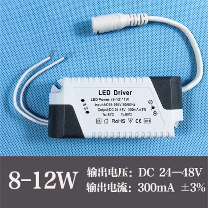 led驱动电源3w恒流筒111V~240V灯源配件筒灯轨道灯12W射灯格栅灯