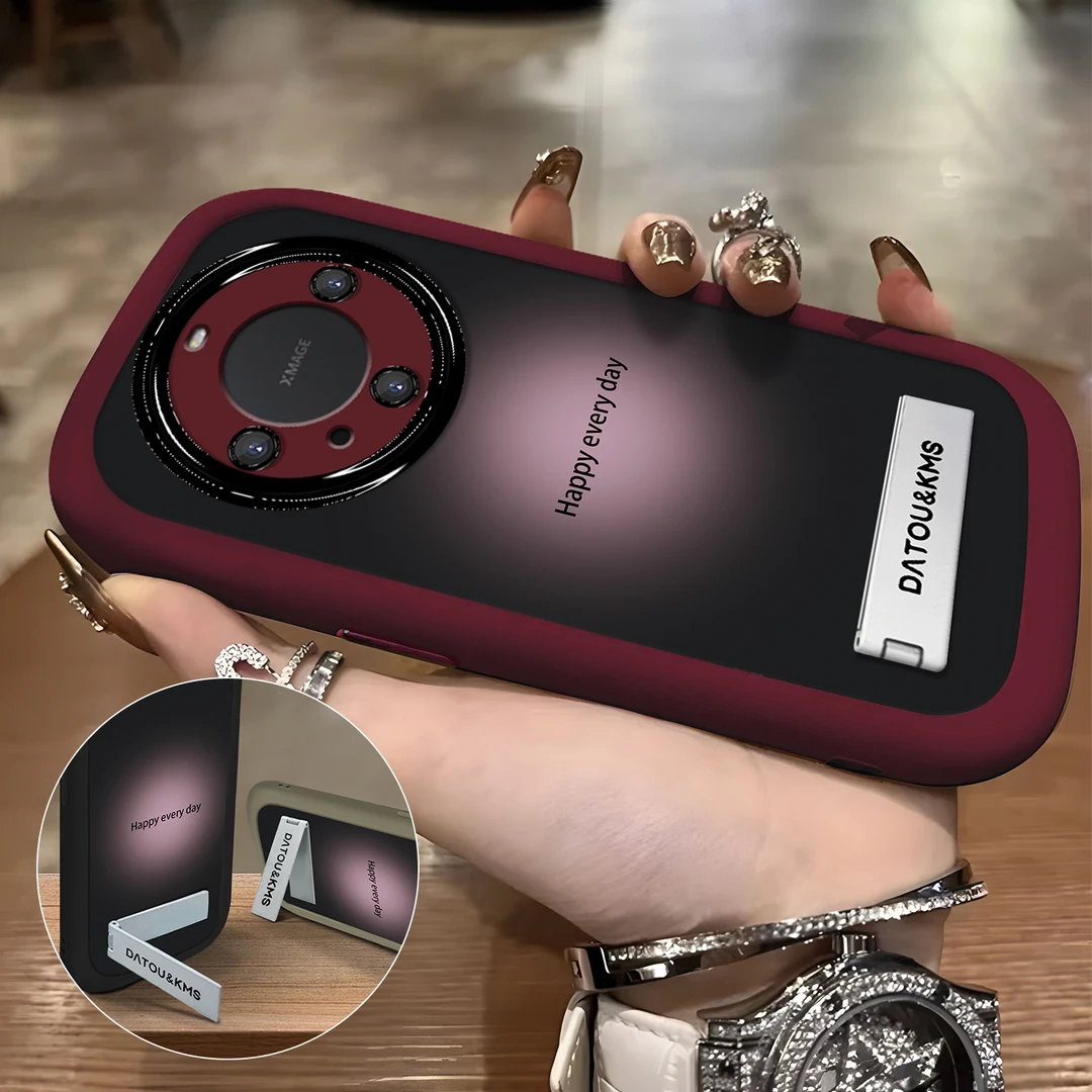 适用于【华为】Mate60Pro/Pro+新款晕染渐变英文创意网红手机壳