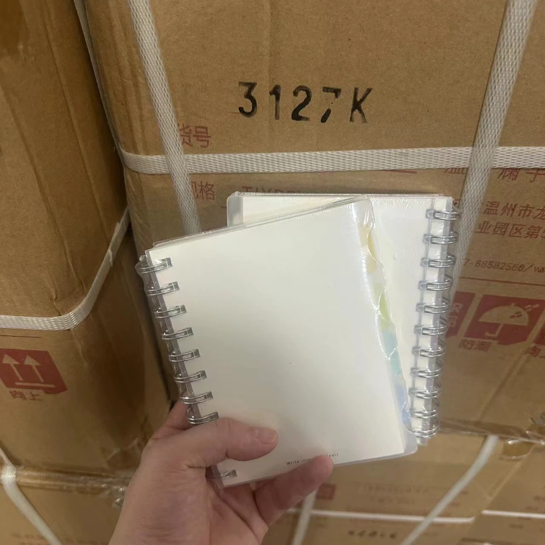 5本糖吉熊A6PP分类线圈本【空白内芯】【以直播间展示为准】