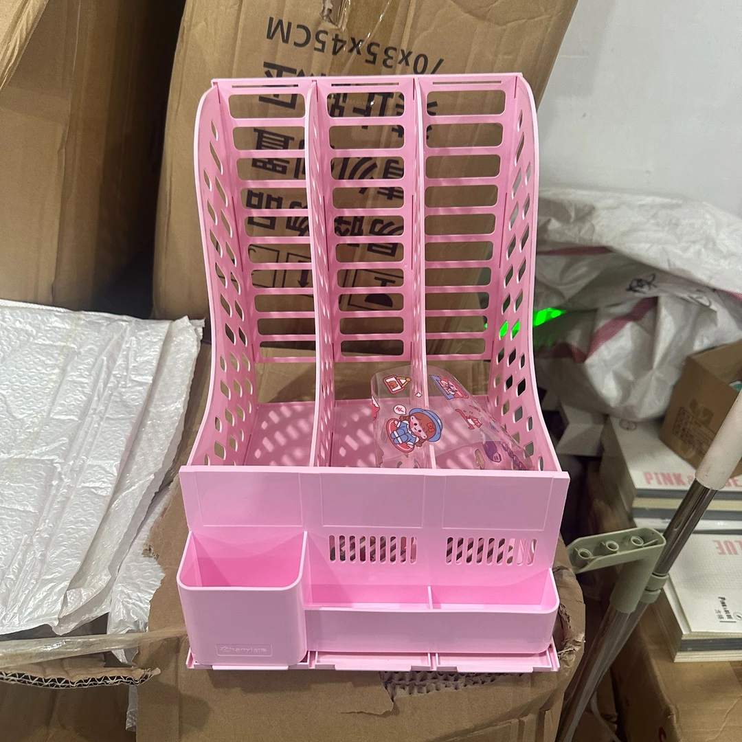 2个三联文件架【以直播间展示为准】