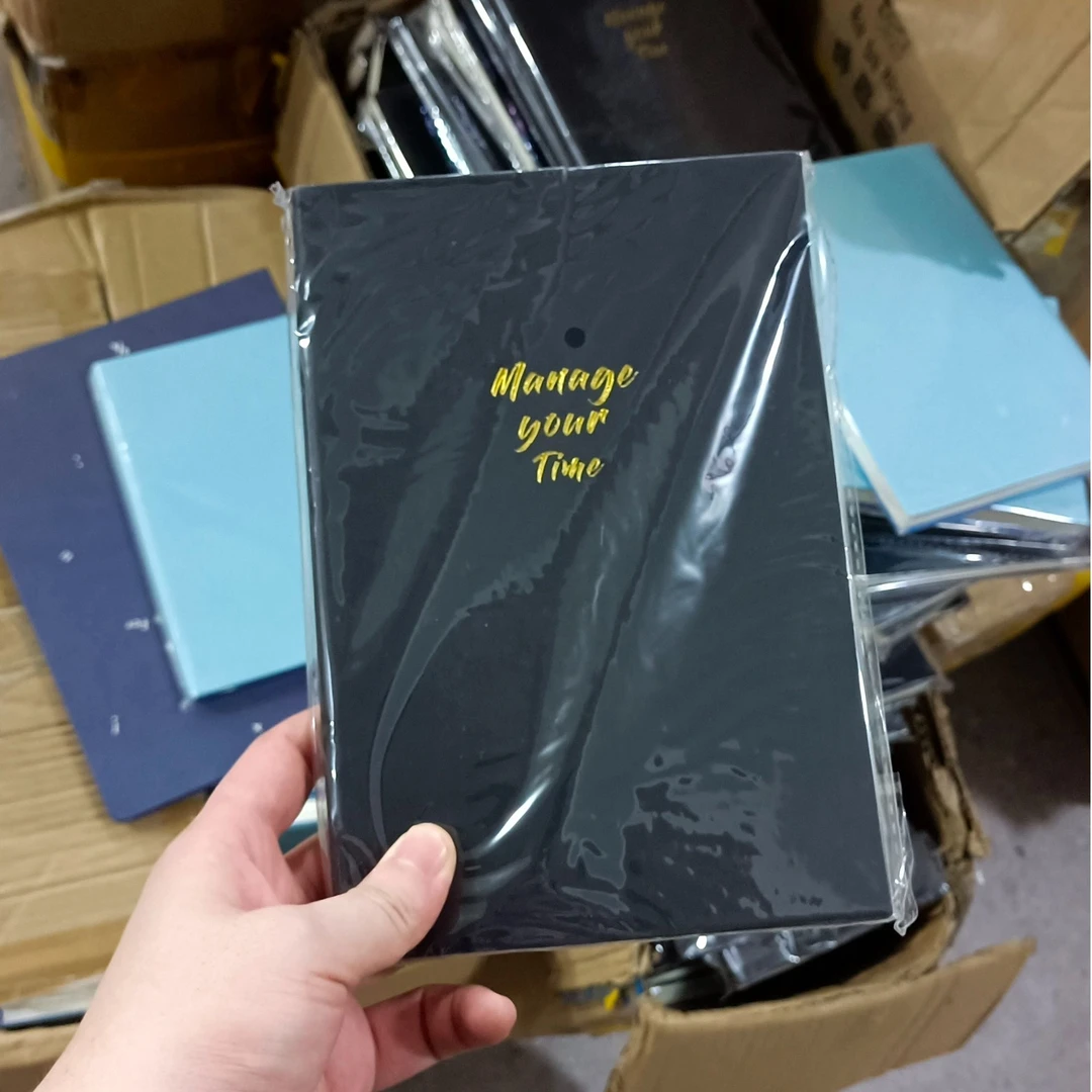 4本！皮面时间计划本【以直播间展示为准】