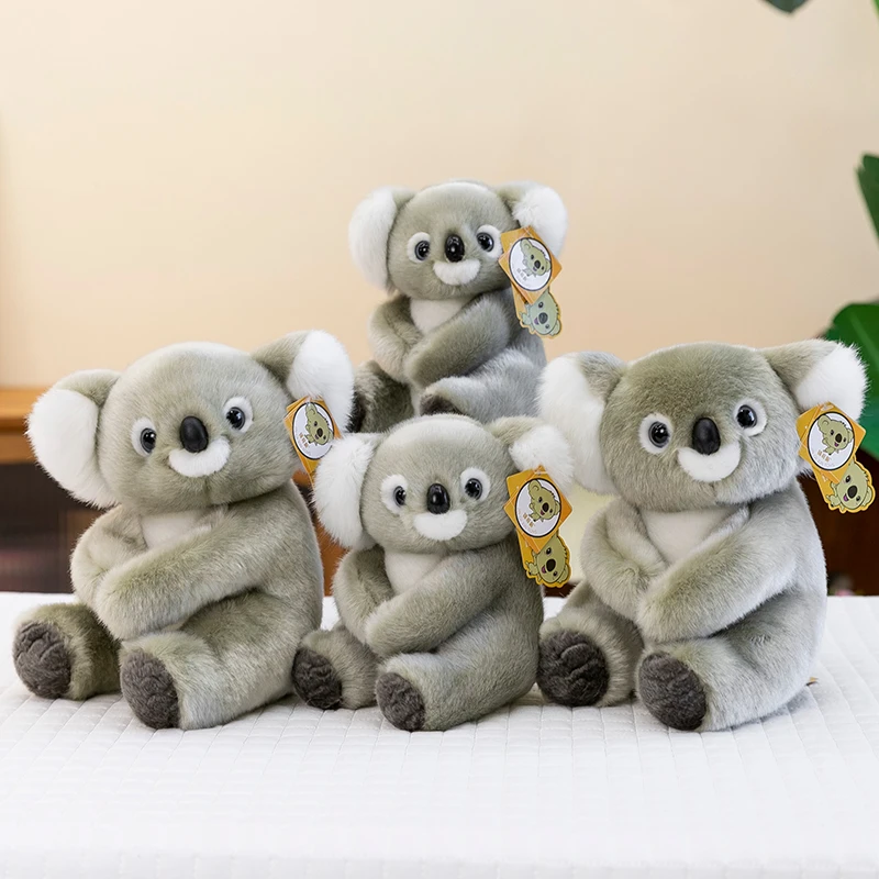 可爱仿真坐姿考拉毛绒玩具公仔呆萌树袋熊玩偶儿童送女孩娃娃礼物