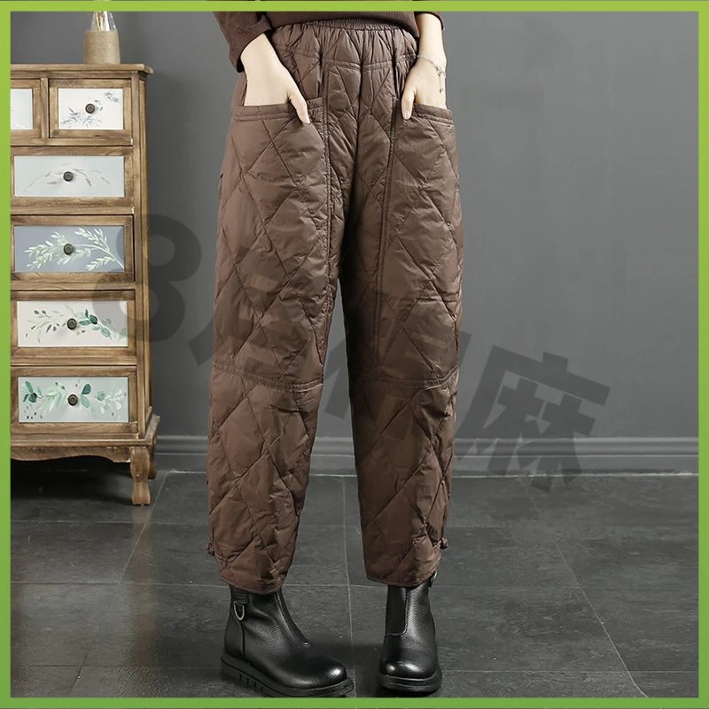 裤子大码显瘦休闲宽松长裤轻薄冬季裤子大码显瘦休闲宽松长裤轻薄