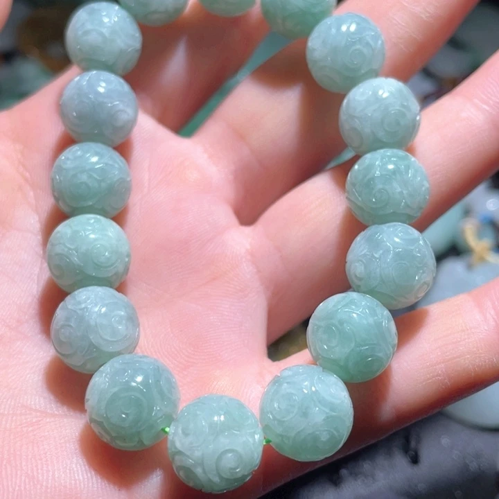 【闪购商品】翡翠手串未镶嵌天然翡翠
