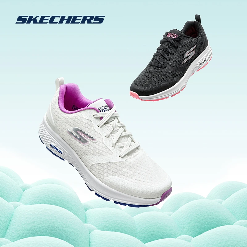 【体考跑鞋】Skechers斯凯奇轻质女缓震软底透气专业运动跑鞋128277