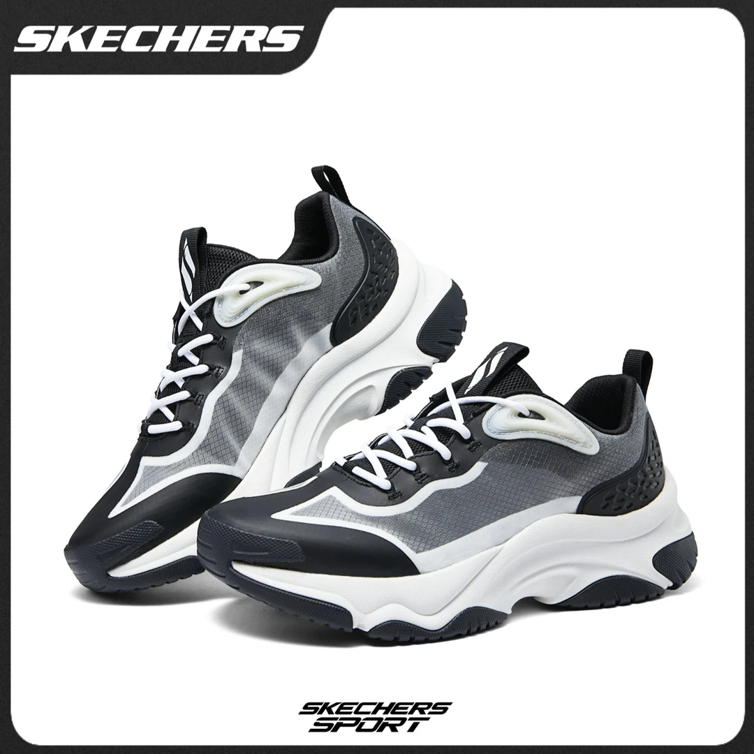 斯凯奇漫月鞋百搭潮流舒适休闲运动鞋老爹鞋透气轻便缓震183194