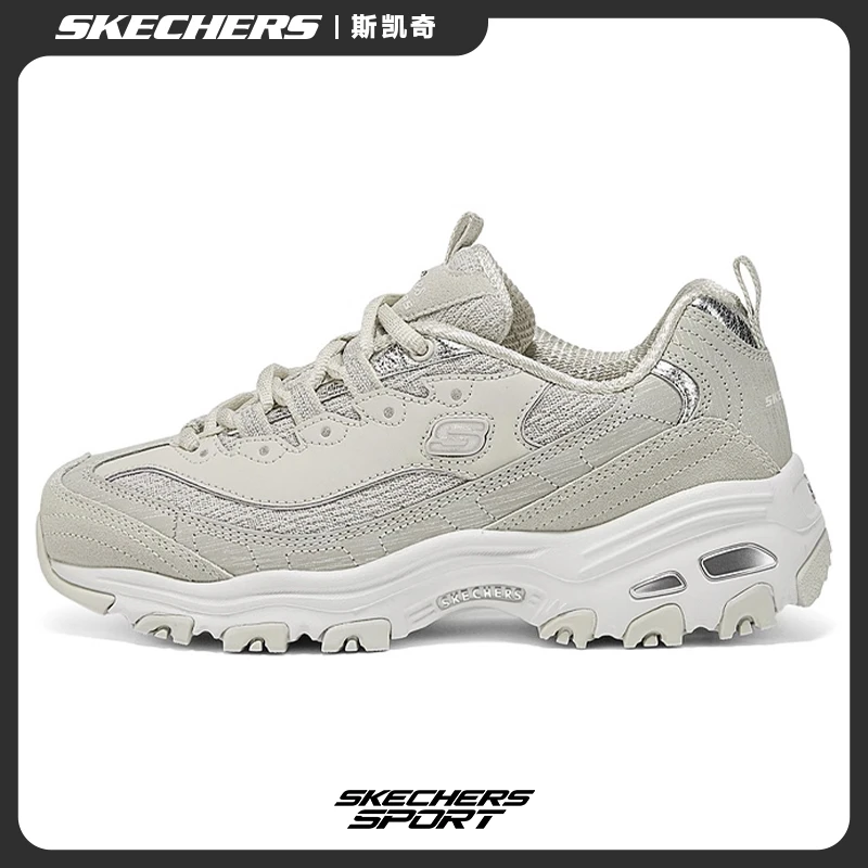 斯凯奇女士春秋冬女款复古老爹鞋时尚百搭运动休闲鞋150249透气